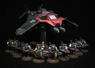Corvus Blackstar, Death Watch, Shotguns, Space Marines